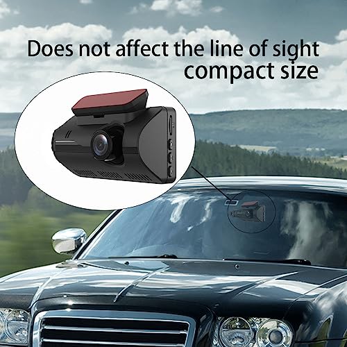 Backup Camera for Car Security Dash Cam Front and Rear Vehicle Camera Dual DashCam Back up Camera, 3 Inch IPS Screen Video Recorder G-Sensor Night Vision Truck Camera