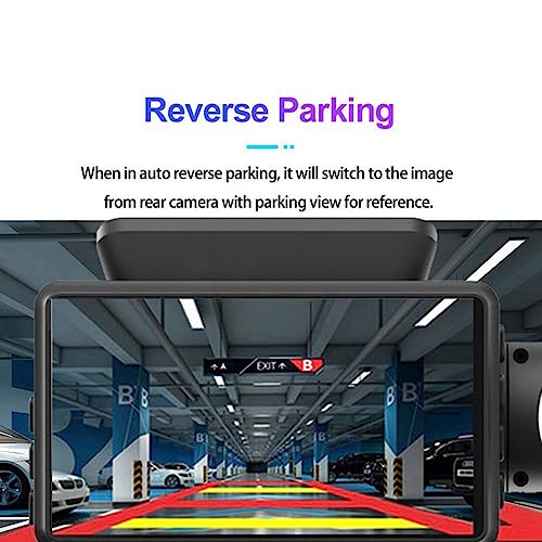 Backup Camera for Car Security Dash Cam Front and Rear Vehicle Camera Dual DashCam Back up Camera, 3 Inch IPS Screen Video Recorder G-Sensor Night Vision Truck Camera